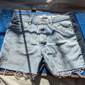 Levi's denim shorts